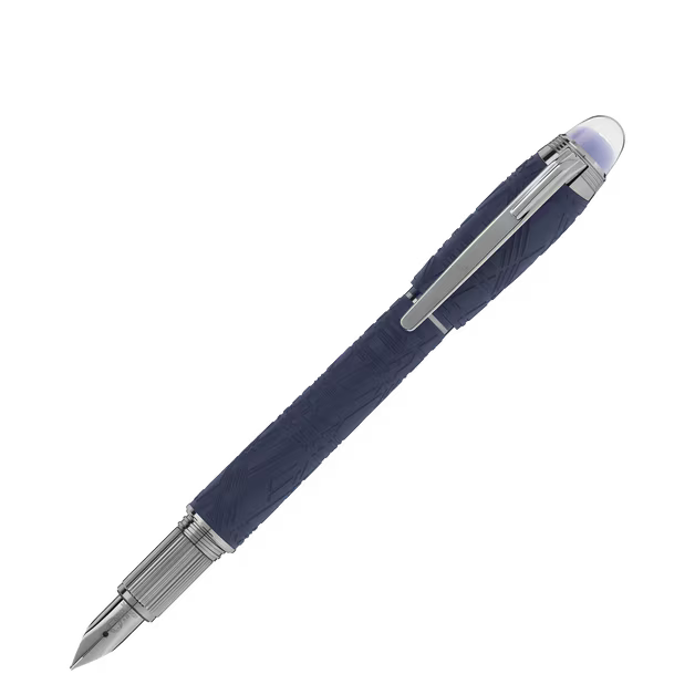 Montblanc Starwalker SpaceBlue Precious Resin Fountain Pen