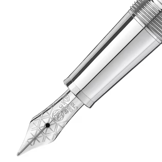 Montblanc Meisterstück Solitaire Doué Blue Hour Classique Fountain Pen