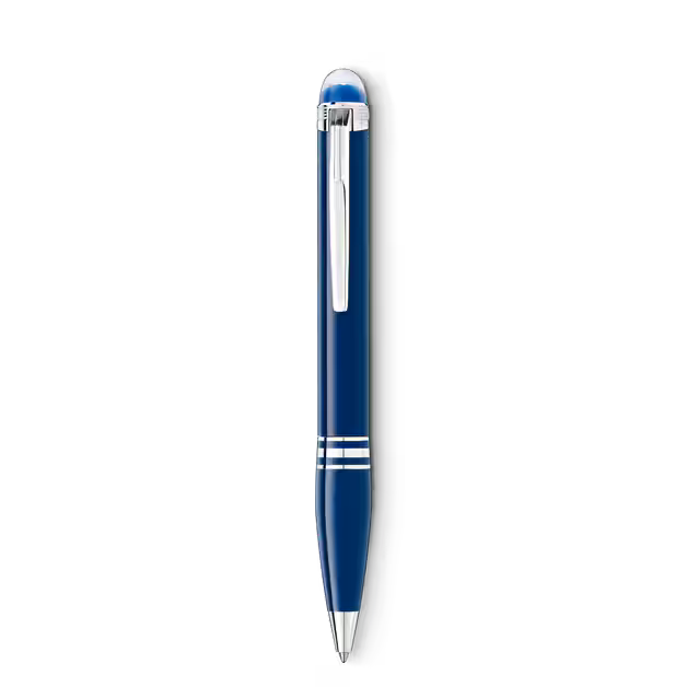 Mont Blanc ボールペン　BluePlanet Montblanc StarWalker Blue Planet Precious Resin Ballpoint Pen