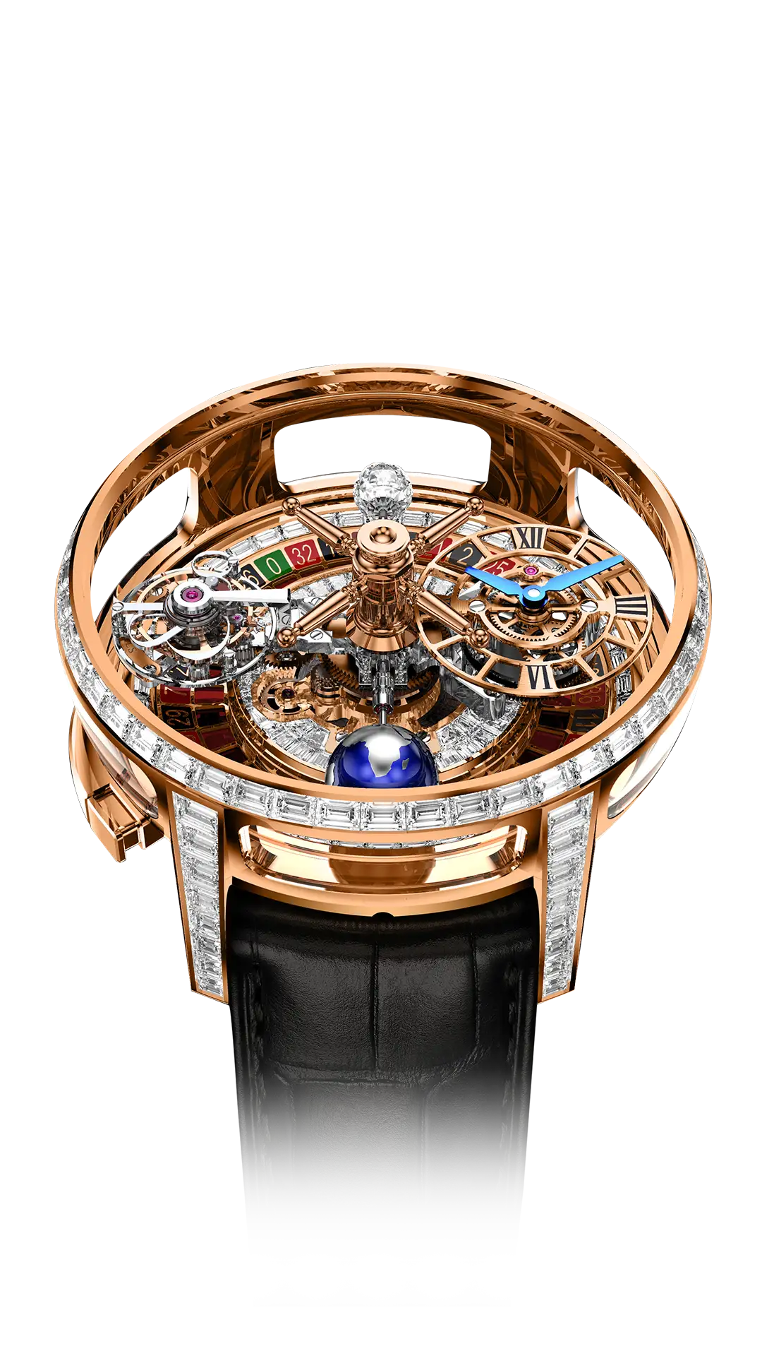 Astronomia Casino Rose Gold Baguette Jacob – MaddaloniJewel