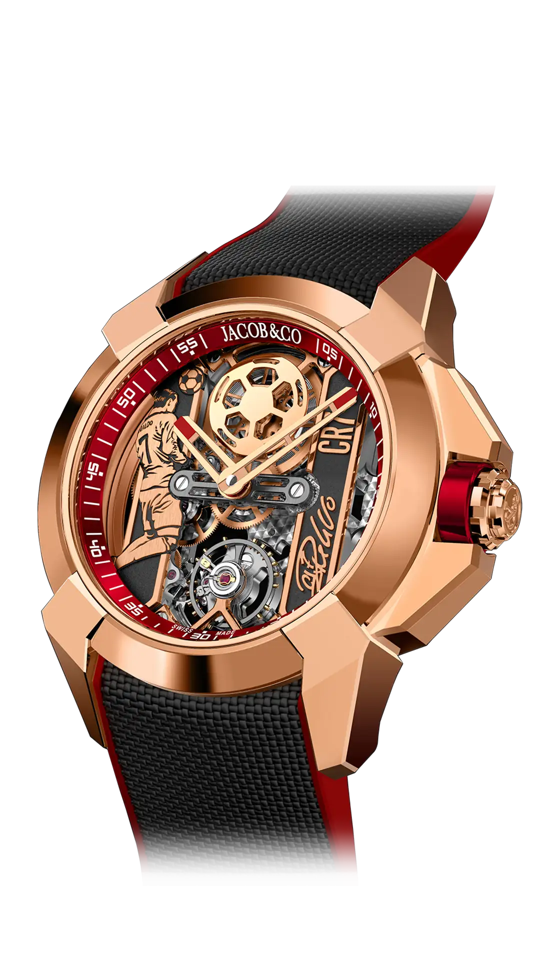 Epic X CR7 | Flight of CR7 - Rose Gold Jacob & Co.