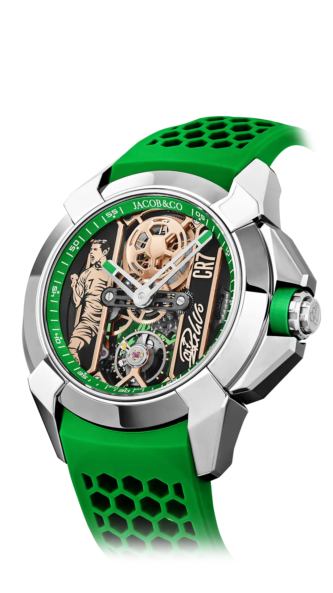 Epic X CR7 | Heart of CR7 - Stainless Steel Jacob & Co.
