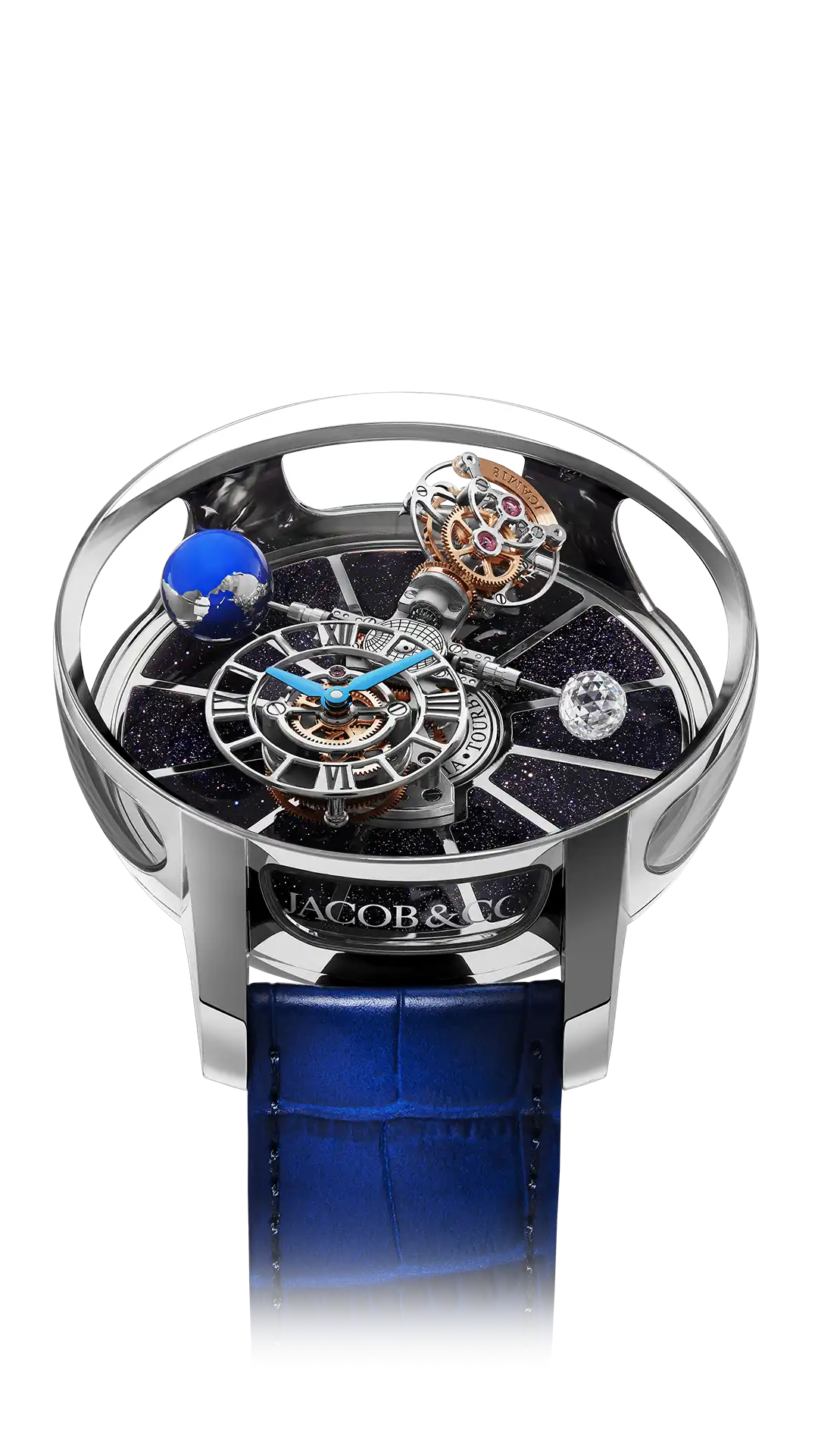 Astronomia Tourbillon White Gold Jacob Co. MaddaloniJewel