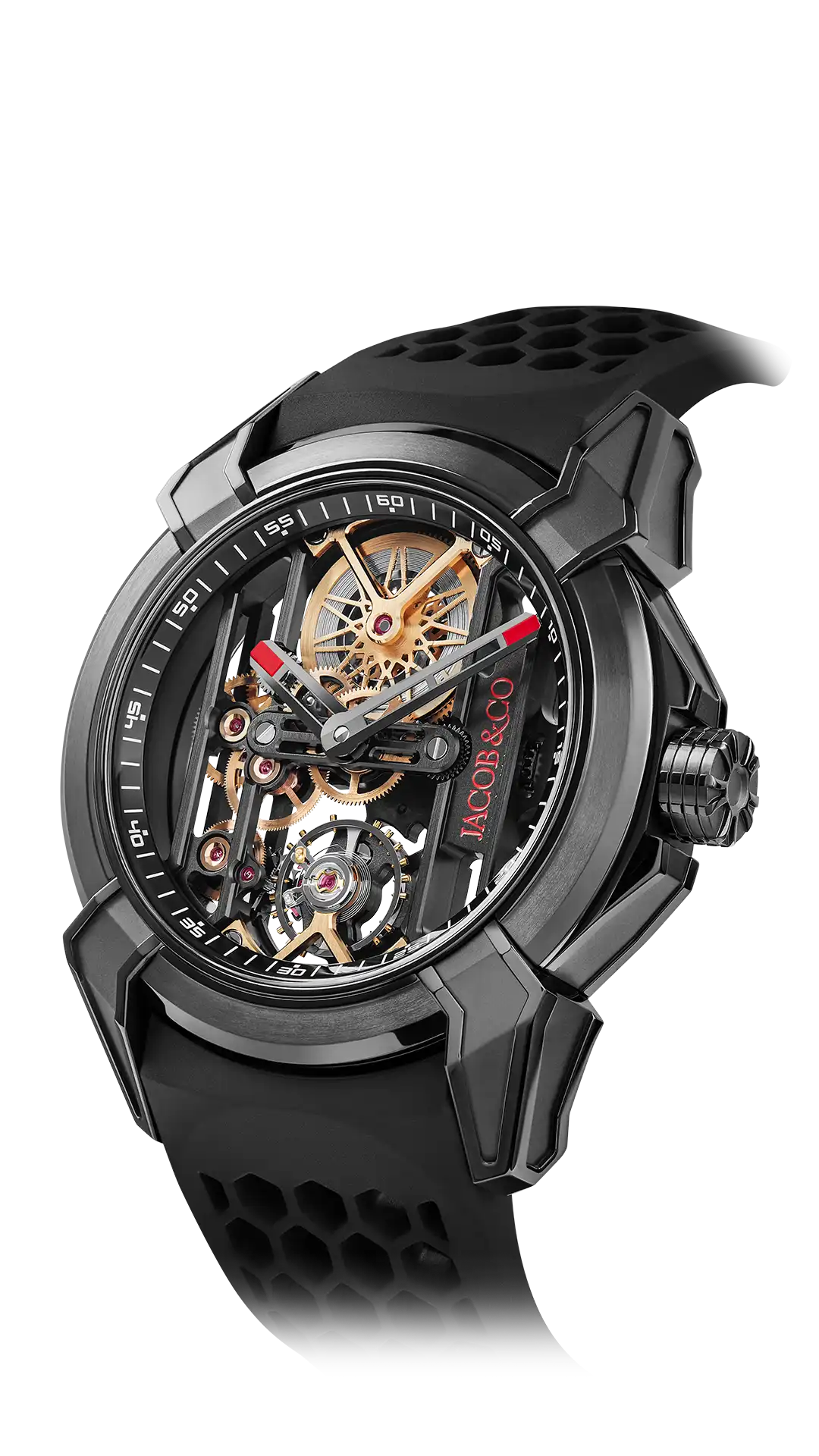 Epic X Skeleton | Black Titanium Jacob & Co.