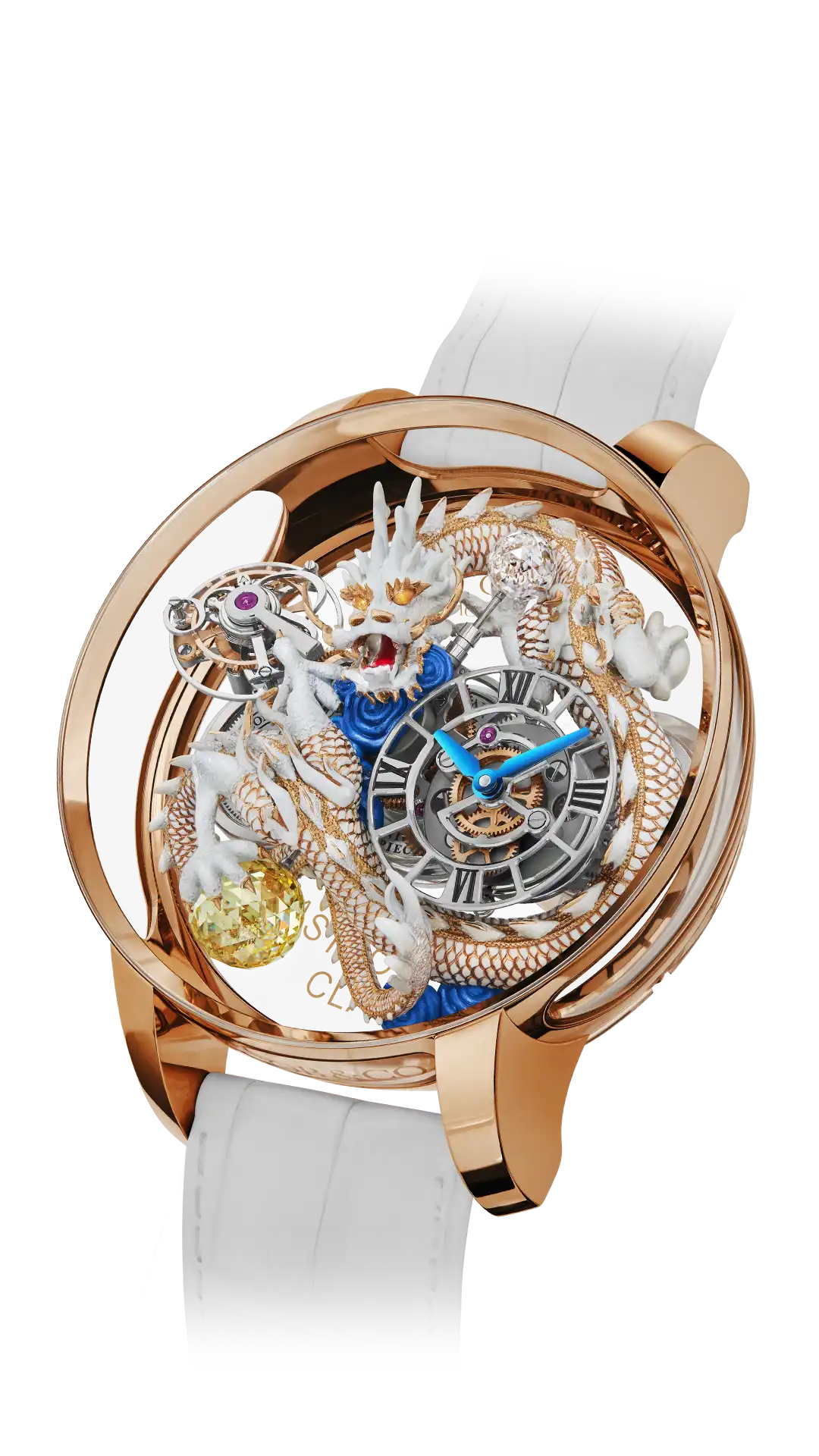 Astronomia Dragon White Dragon Jacob – MaddaloniJewel