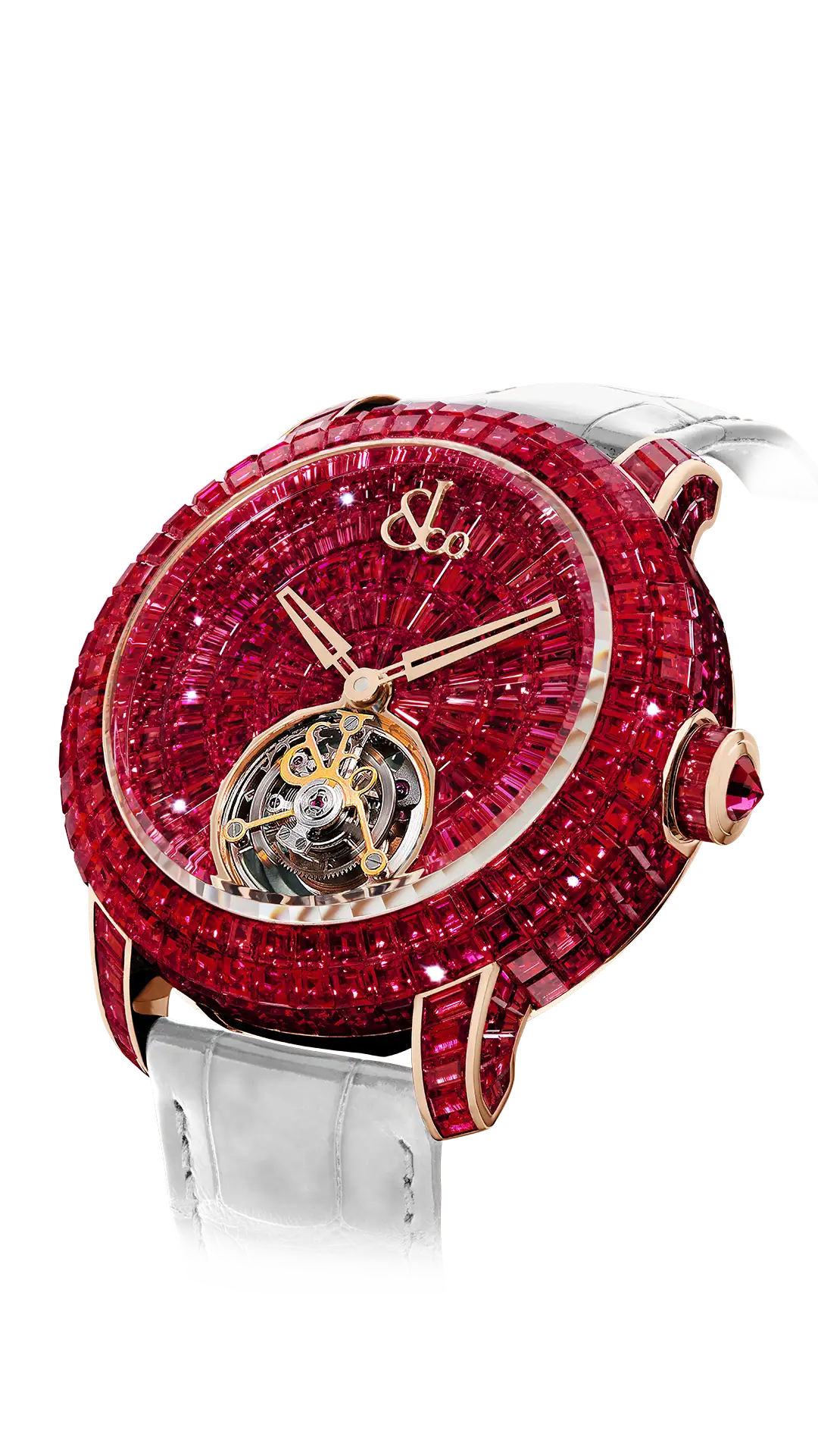 Caviar Tourbillon | Rubies Jacob & Co.