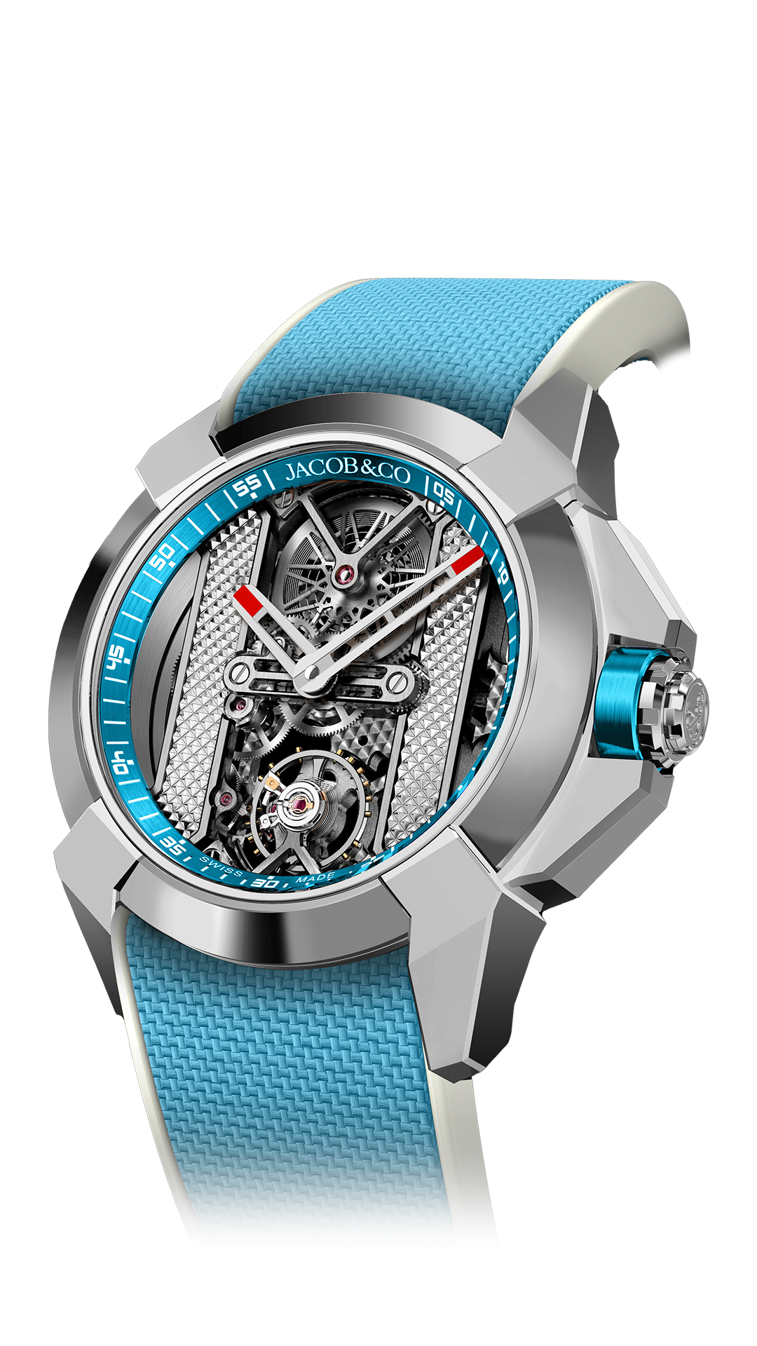 Epic X Bridges | Light Blue (Gray Movement) Jacob & Co.