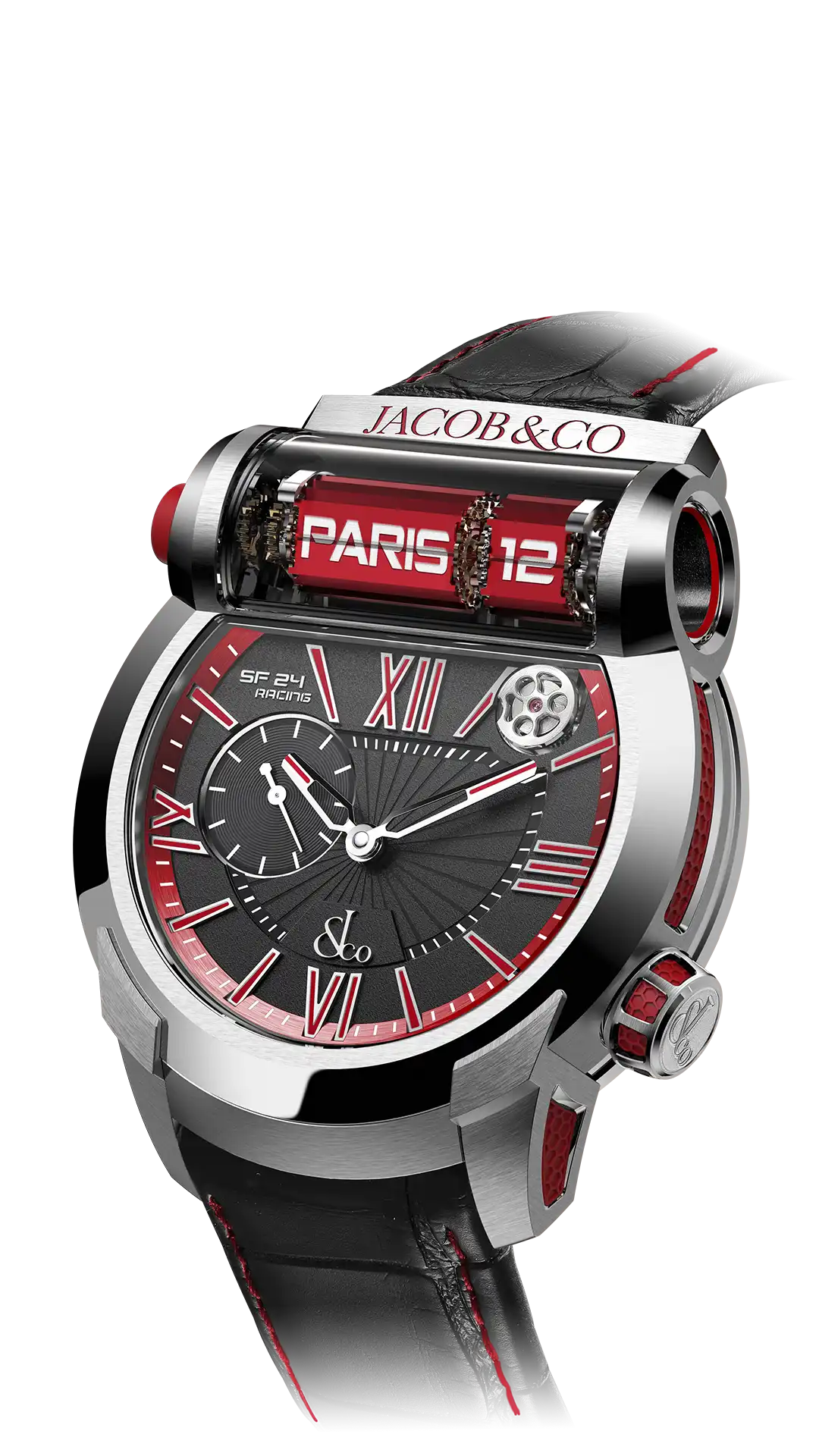 Epic SF24 | Titanium, Red Jacob & Co.