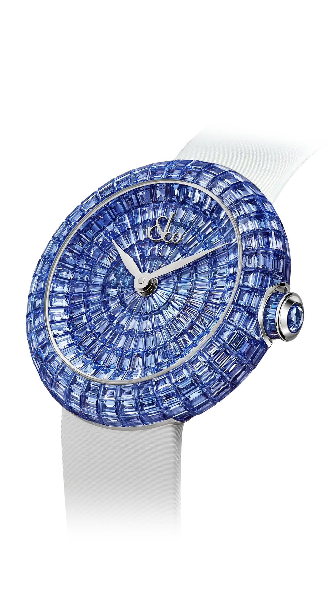 Brilliant Baguette | Icy Blue Sapphires Jacob & Co.