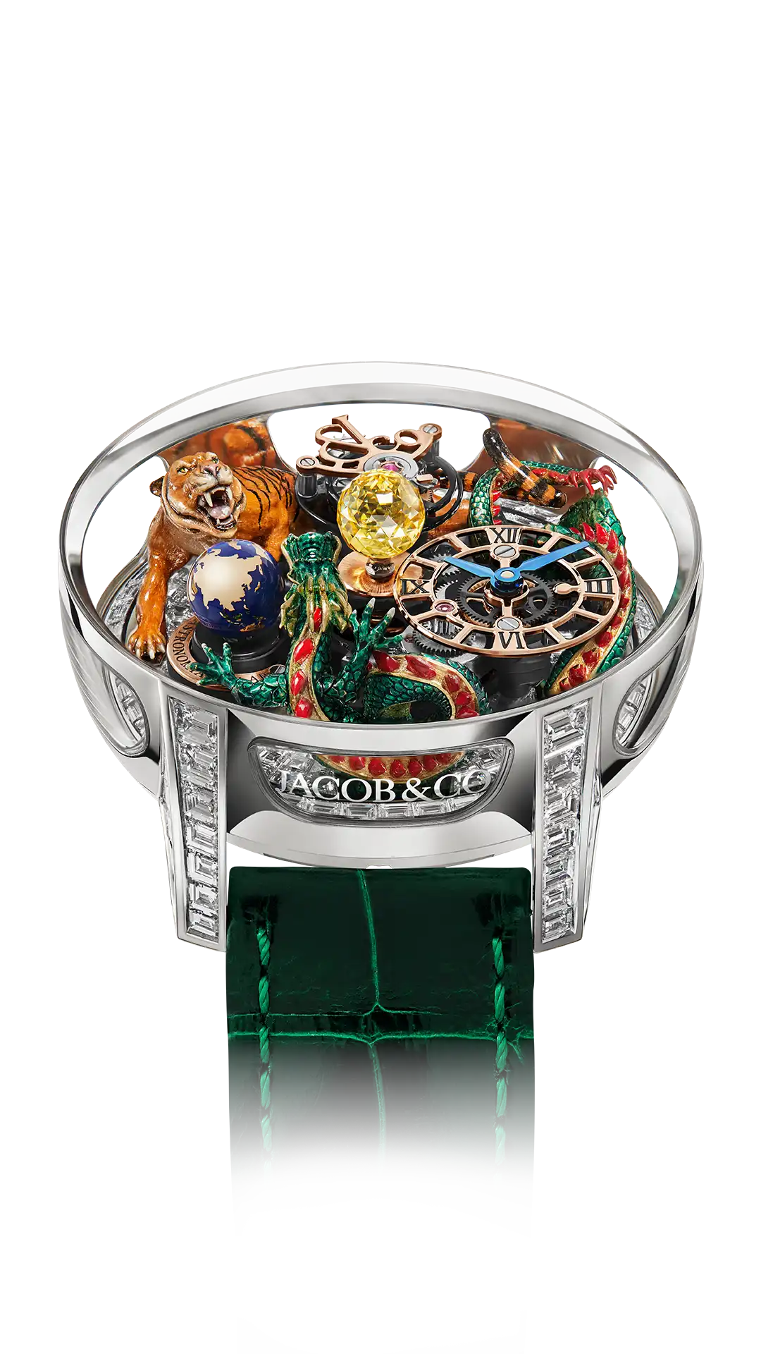 Astronomia Dragon | Green Dragon & Tiger II Jacob & Co.