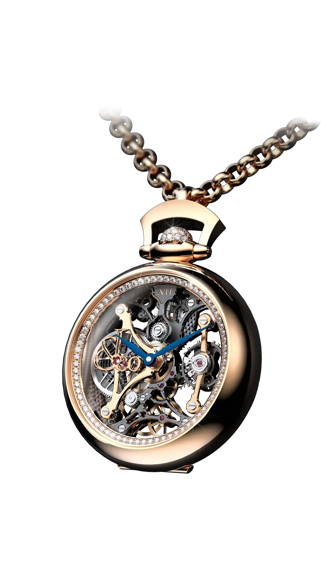 Brilliant Watch Pendant | Clear Jacob & Co.
