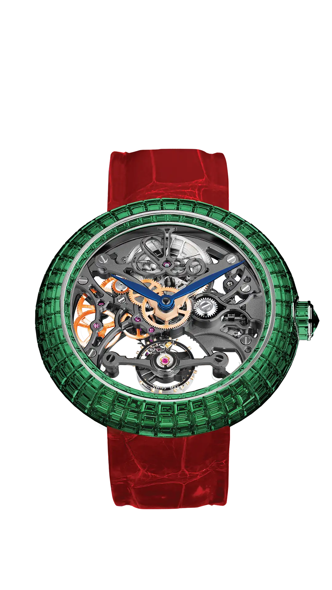 Brilliant Skeleton Baguette | Tsavorites Jacob & Co.