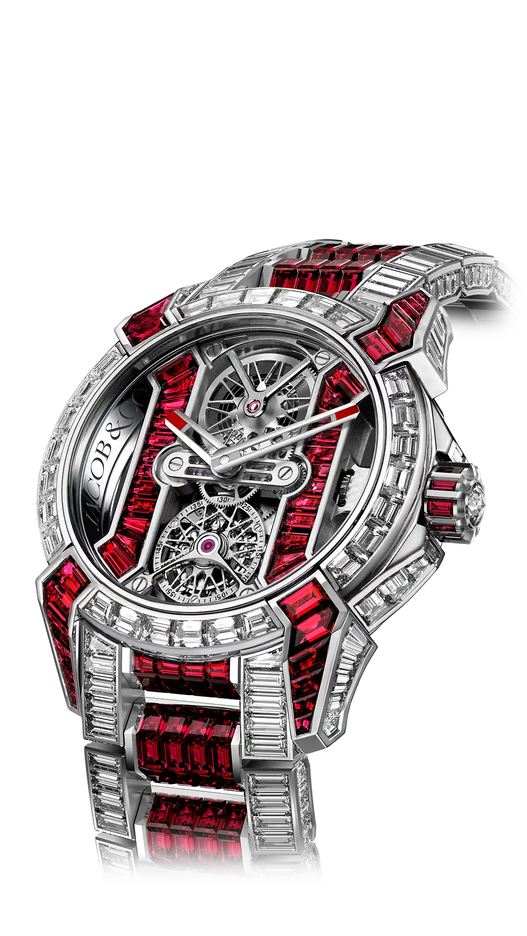 Epic X Tourbillon Baguette | Diamonds & Rubies Jacob & Co.