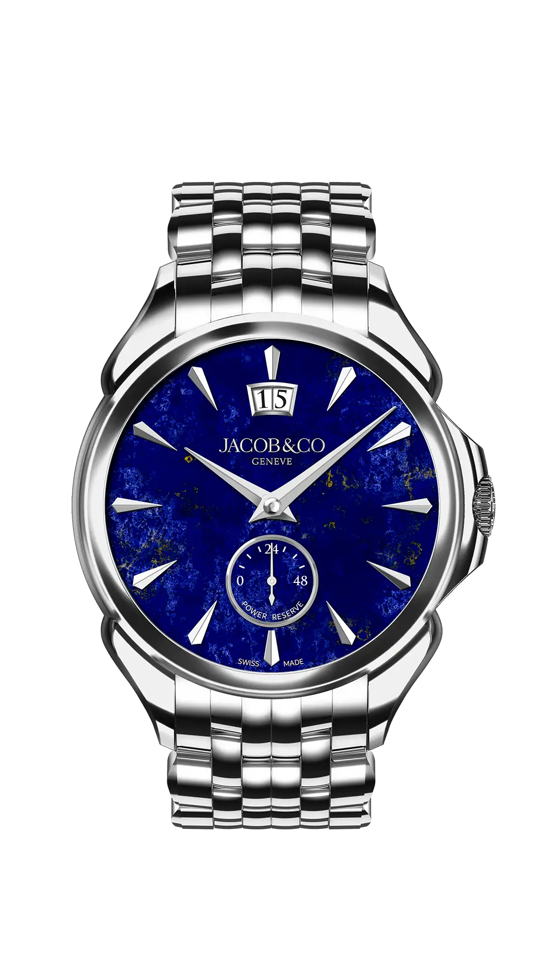 Palatial Classic | Stainless Steel (Lapis Lazuli) Bracelet Jacob & Co.