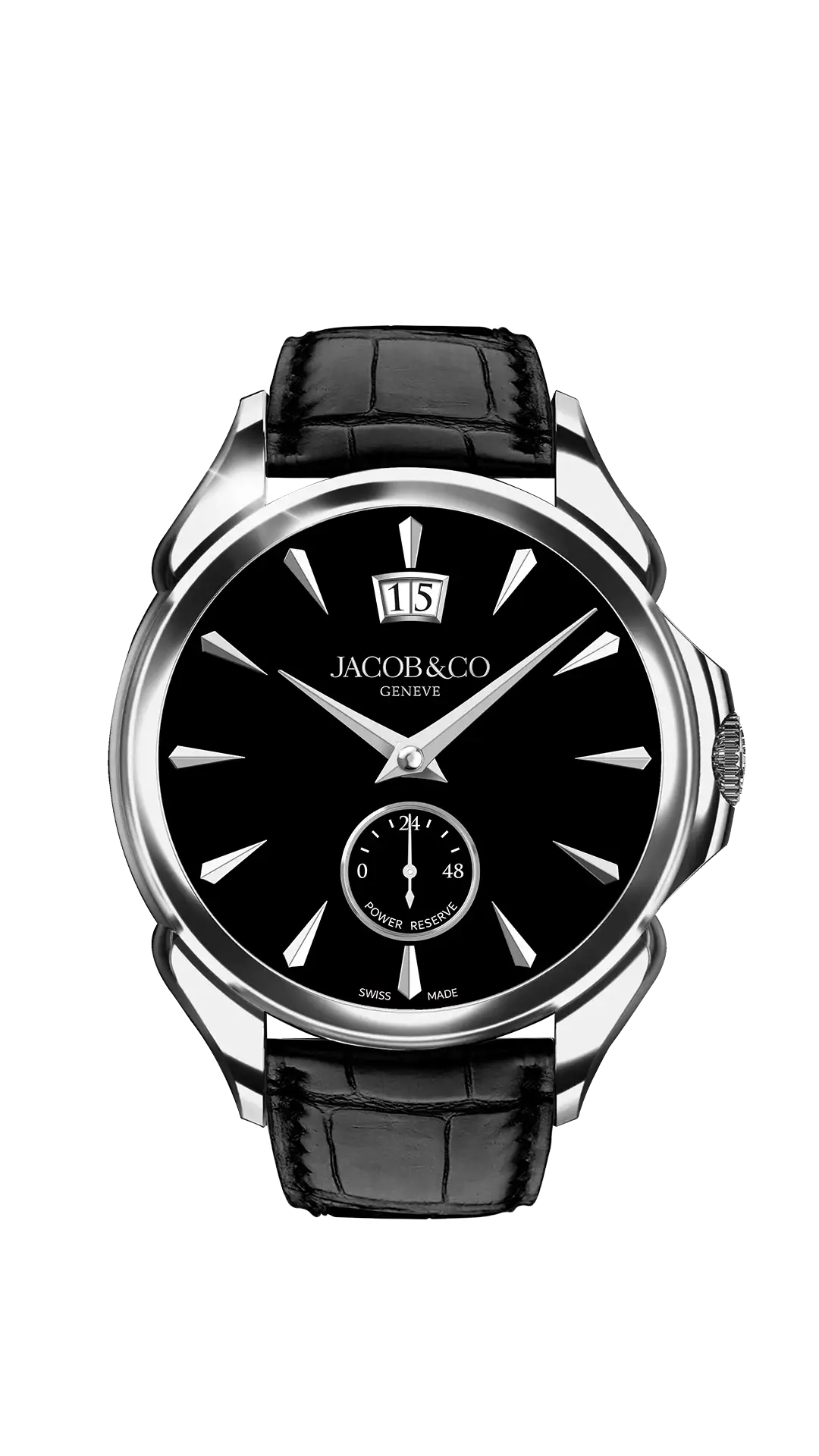 Palatial Classic | Stainless Steel (Onyx Black) Jacob & Co.