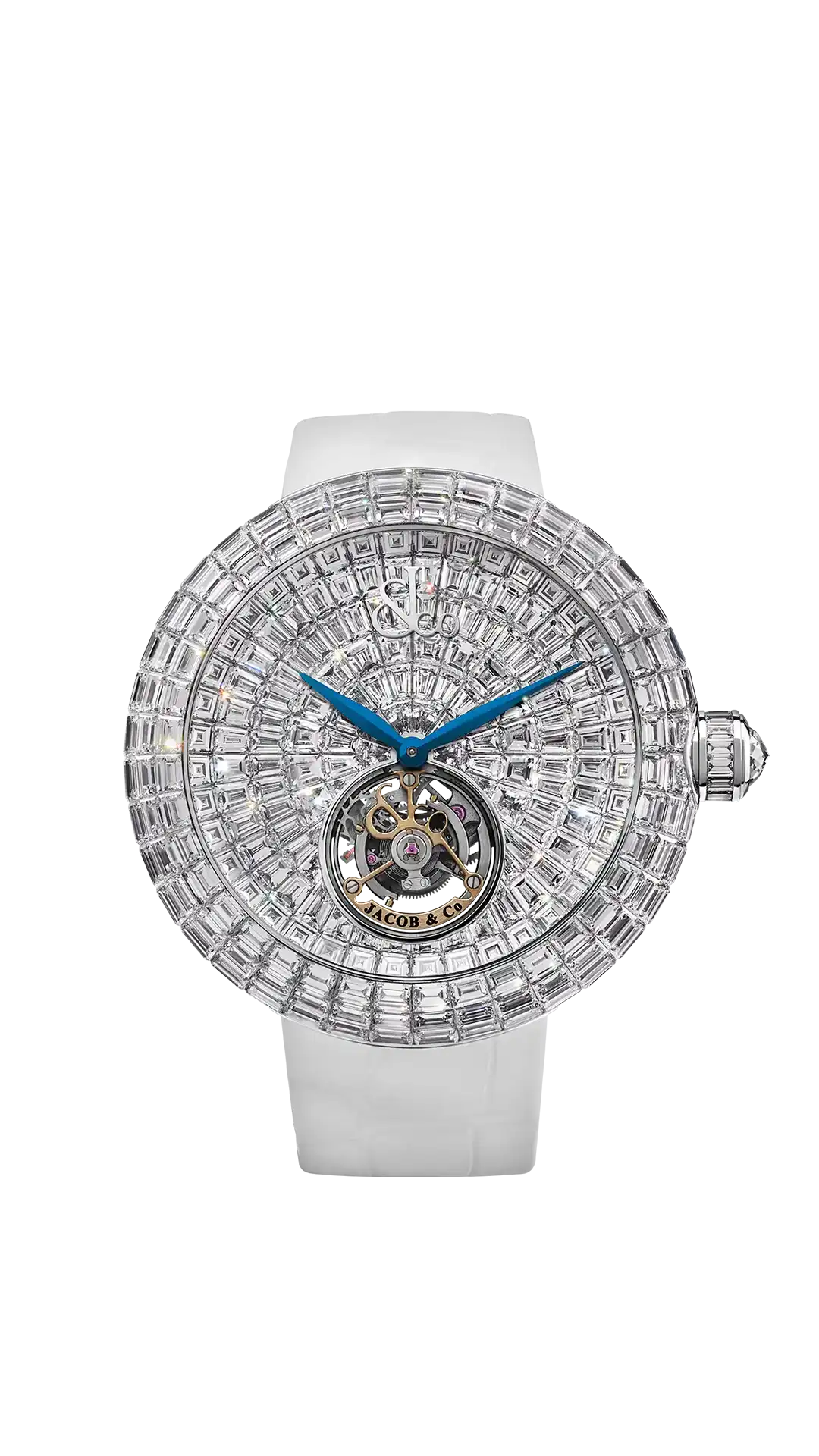 Brilliant Flying Tourbillon | White Diamonds (White Gold) Jacob & Co.