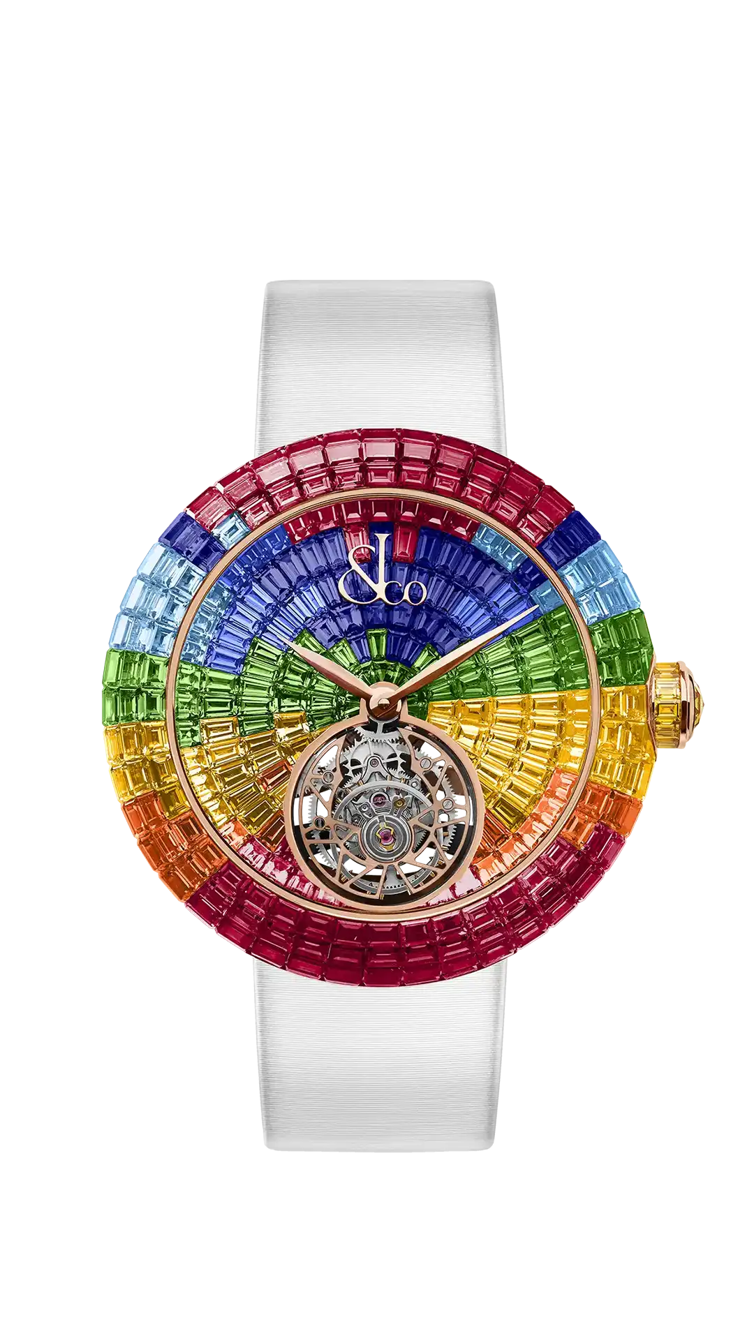 Brilliant Flying Tourbillon | Peru Mountains II (Rose Gold) Jacob & Co.