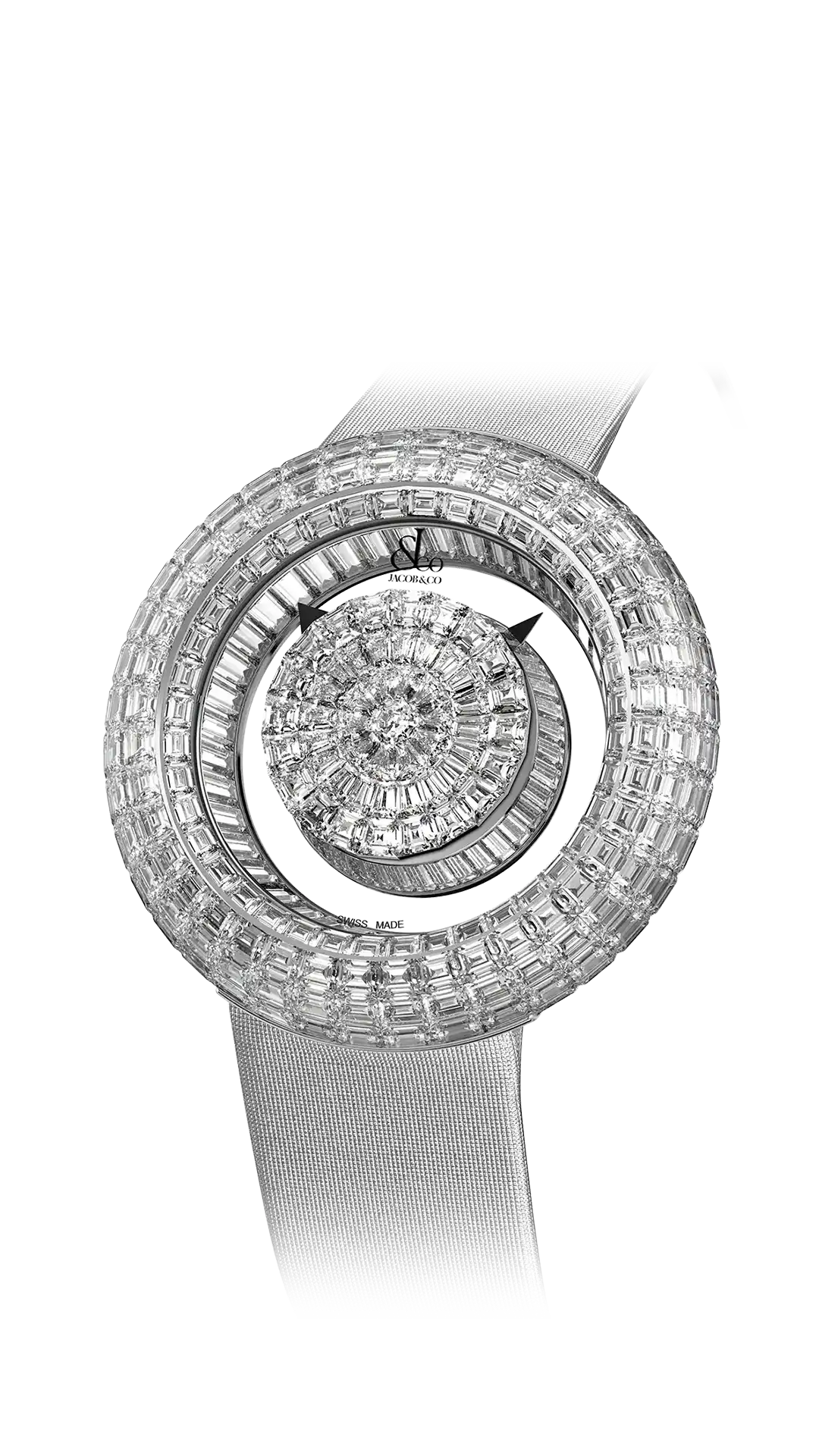 Brilliant Mystery | 44MM - Diamonds (White Gold) Jacob & Co.