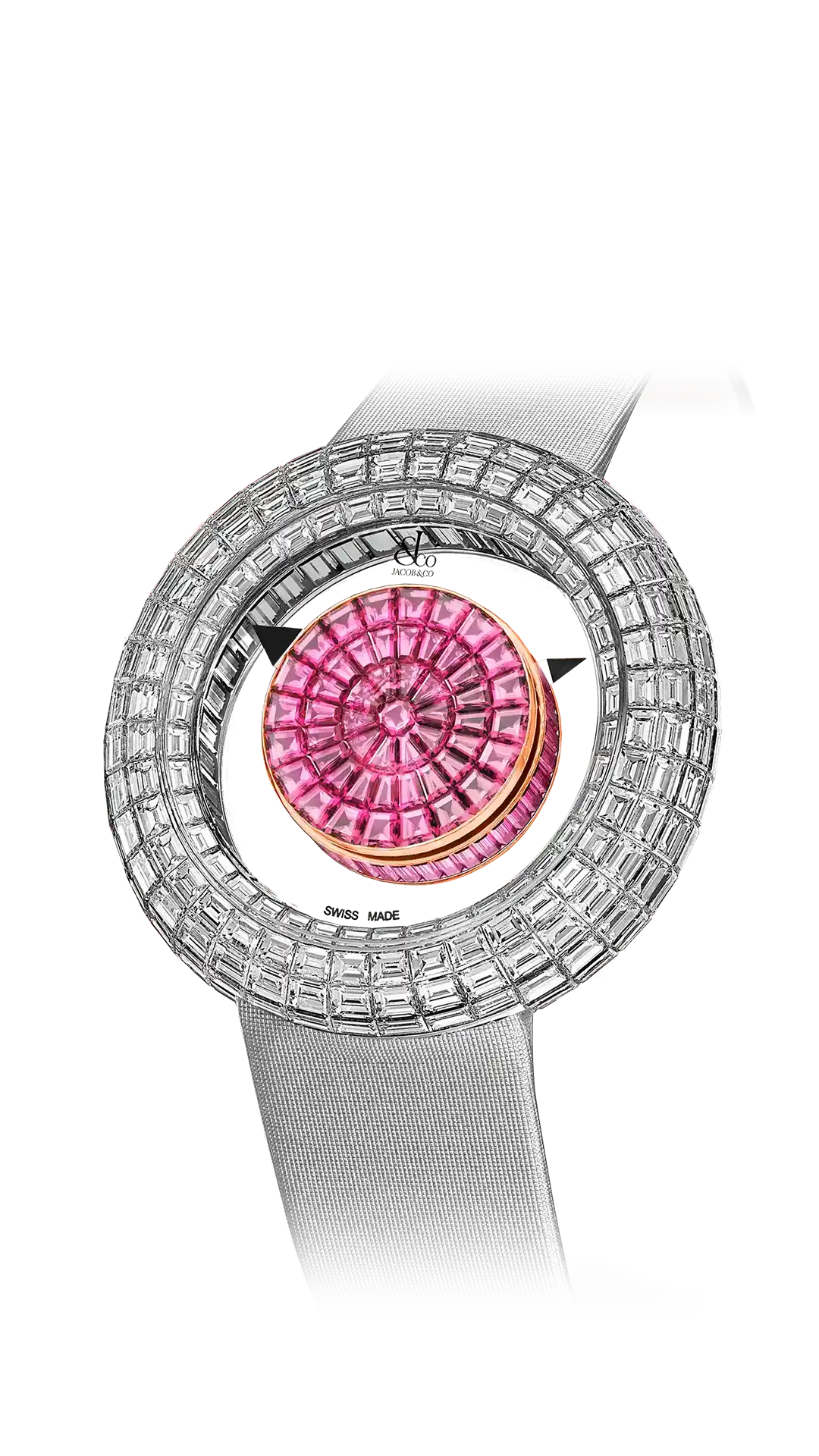 Brilliant Mystery | 44MM - Pink Sapphires Jacob & Co.