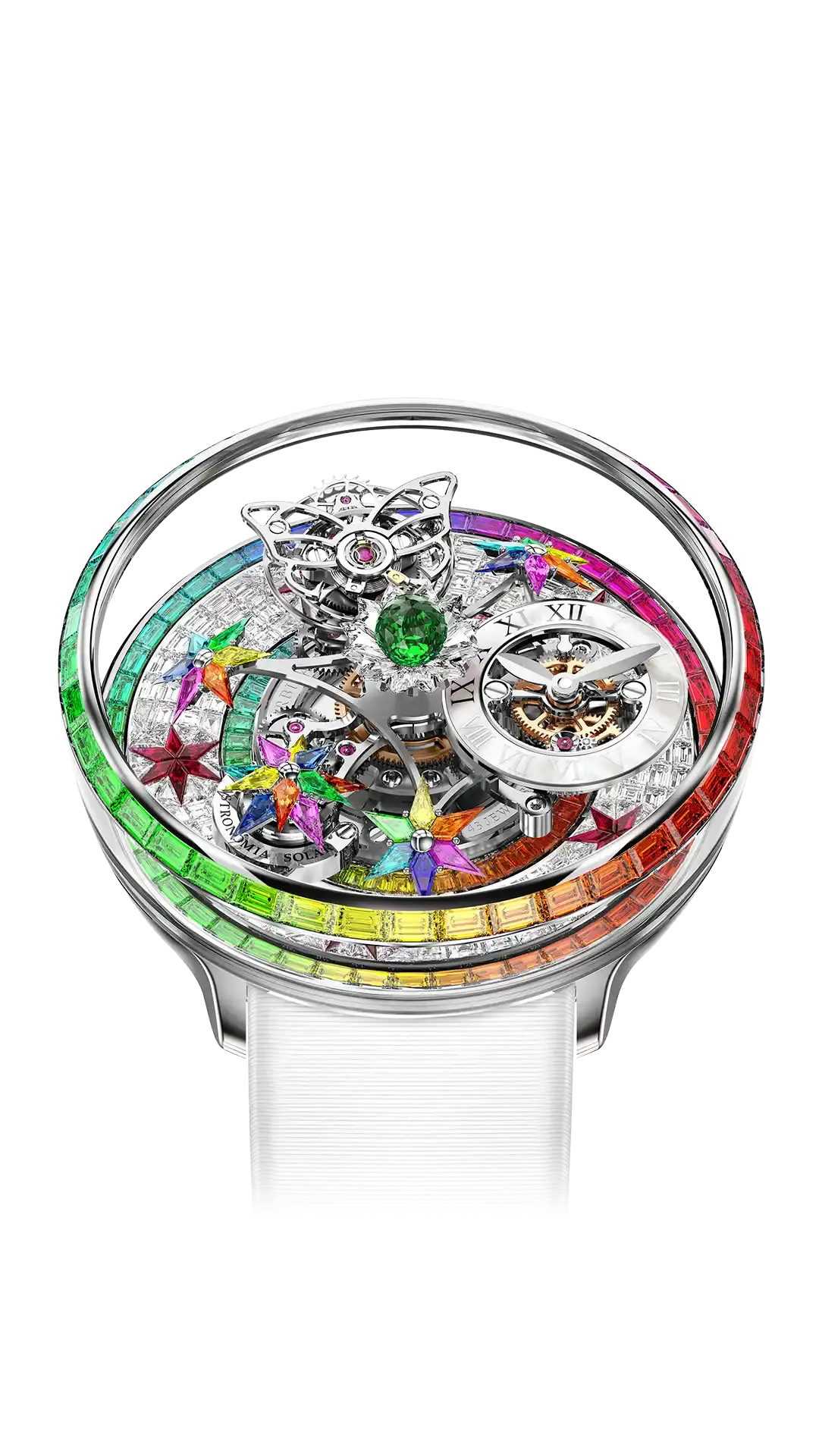 Fleurs de Jardin | Rainbow and White Gold Jacob & Co.