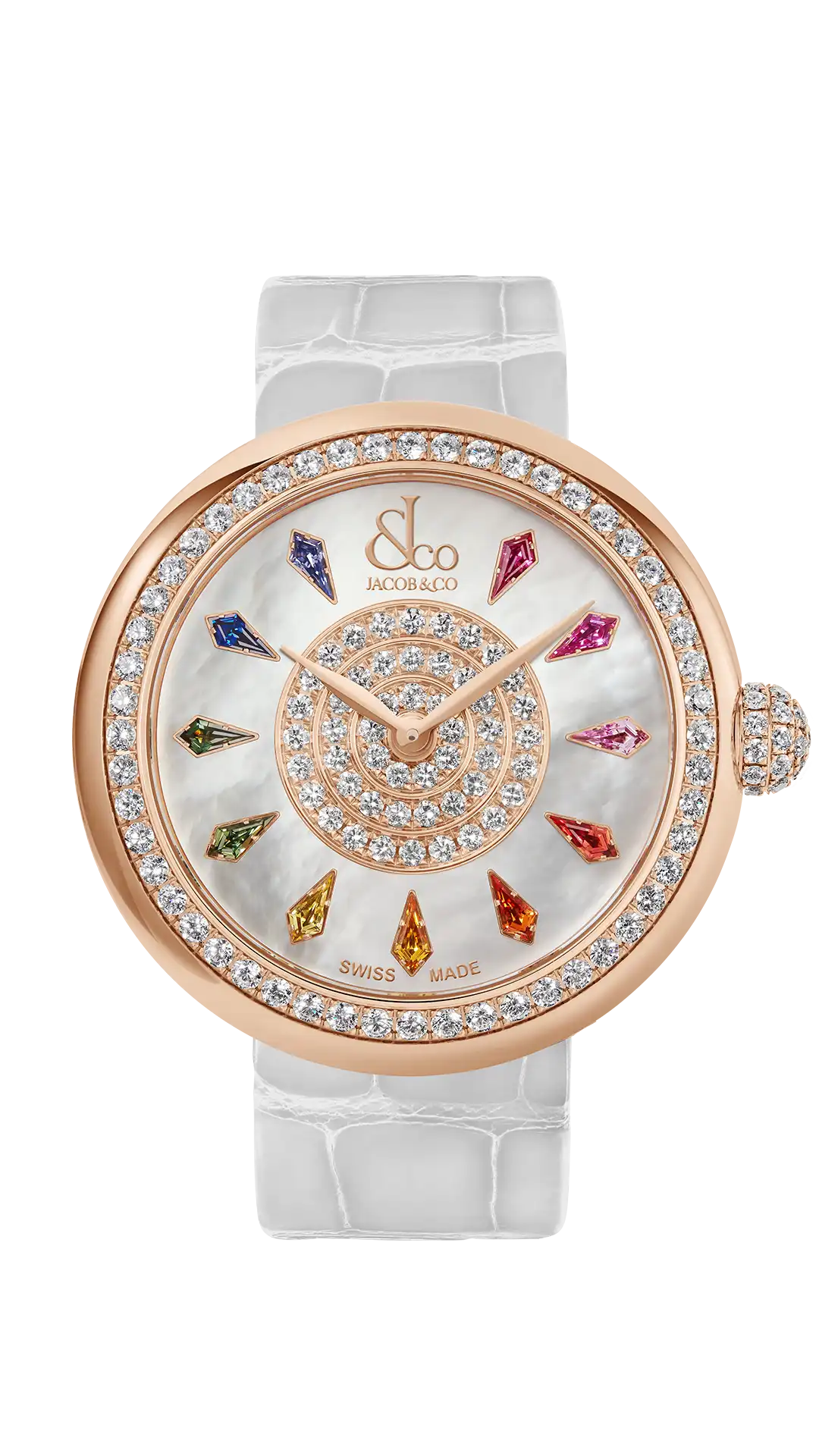 Brilliant | Multicolored Sapphires in Rose Gold Jacob & Co.