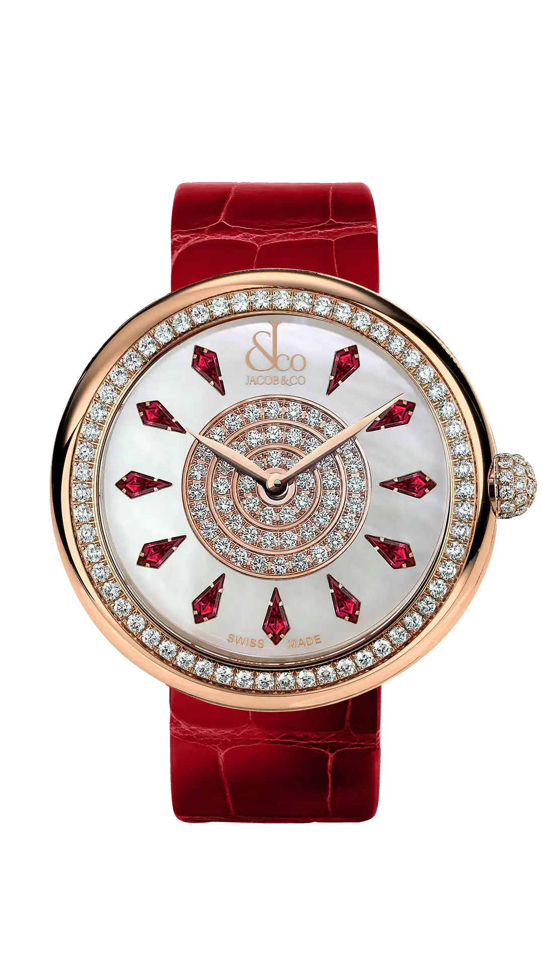 Brilliant | Rubies in Rose Gold Jacob & Co.