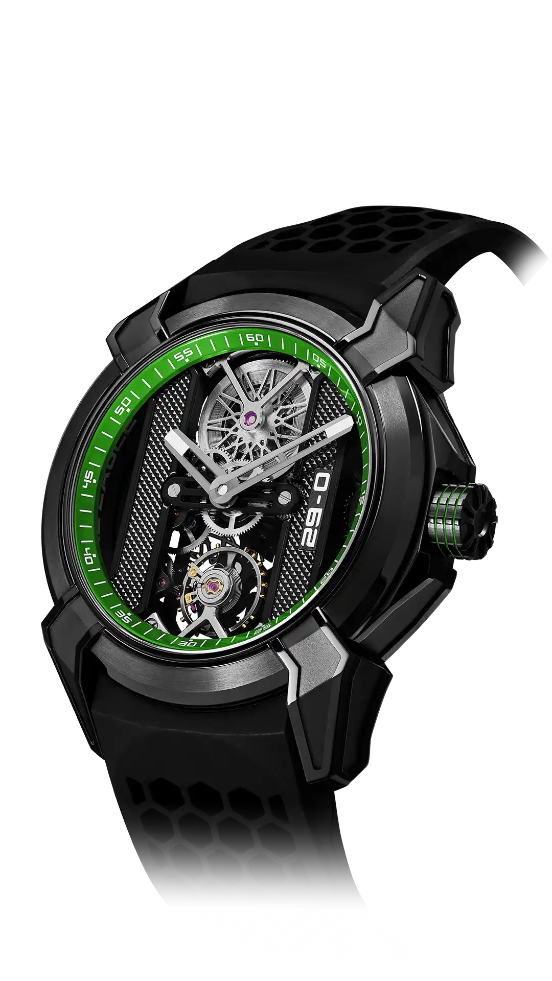 Epic X Chrono & Epic X Tourbillon Khabib | Epic X Skeleton Khabib in Titanium Jacob & Co.