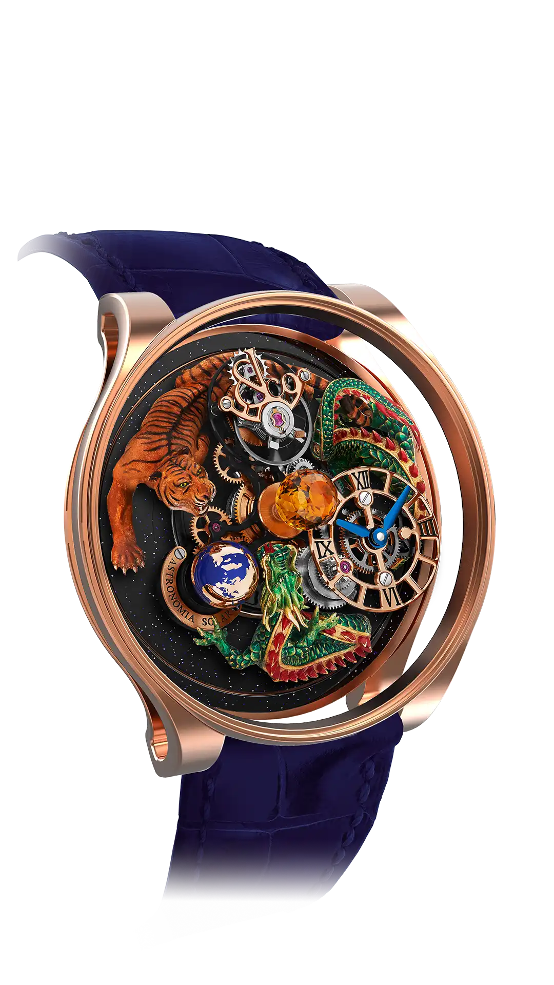 Astronomia Dragon Rose Gold Dragon Tiger Jacob Co. MaddaloniJewel