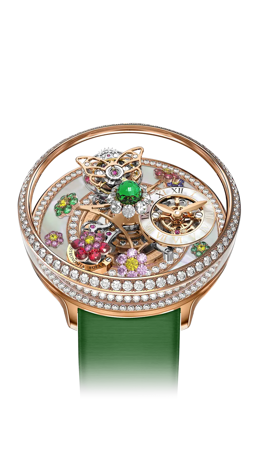 Fleurs de Jardin | Rose Gold Pavé Jacob & Co.