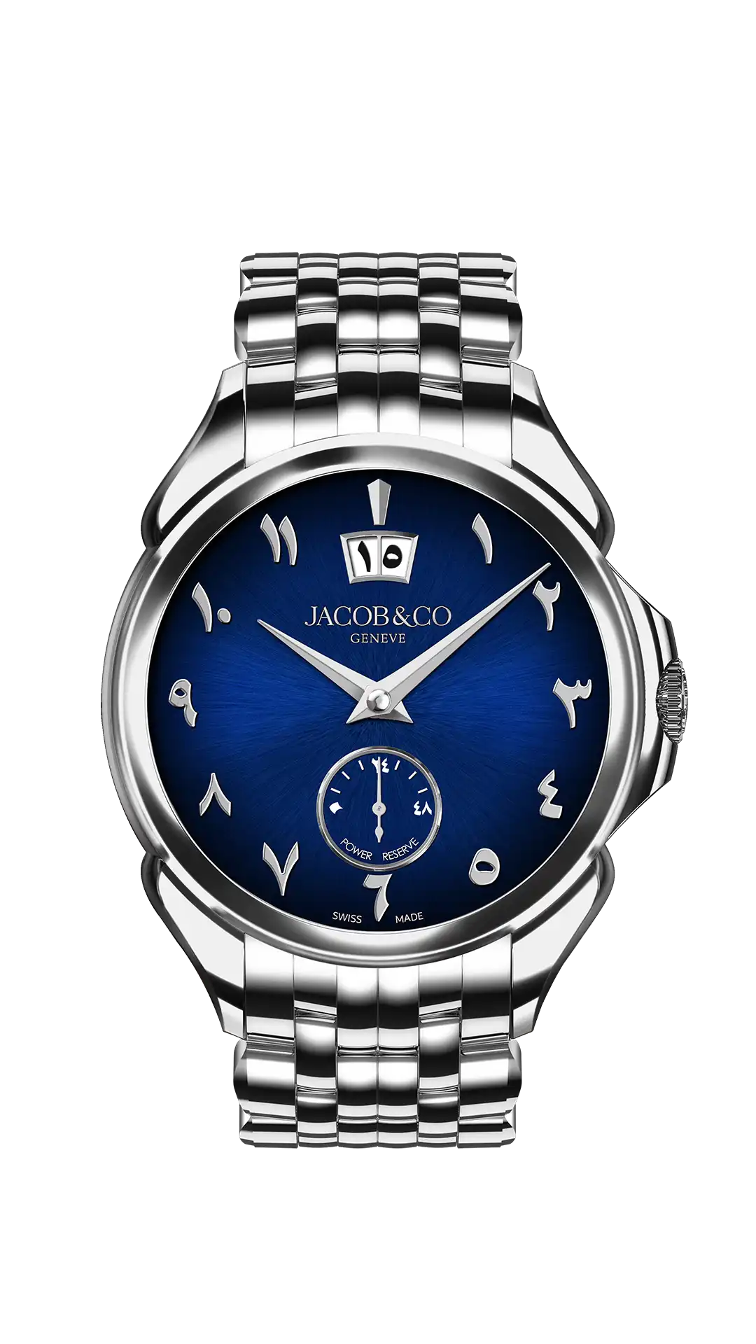 Palatial Classic | Stainless Steel, Arabic Bracelet Jacob & Co.