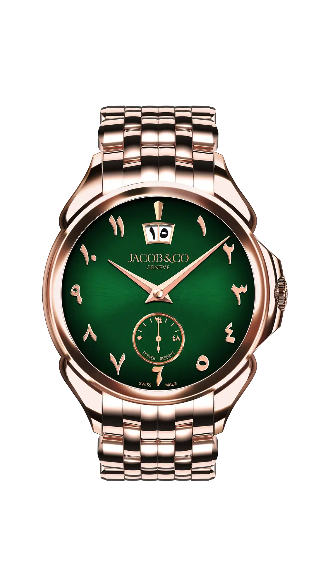 Palatial Classic | Rose Gold Arabic Bracelet Jacob & Co.