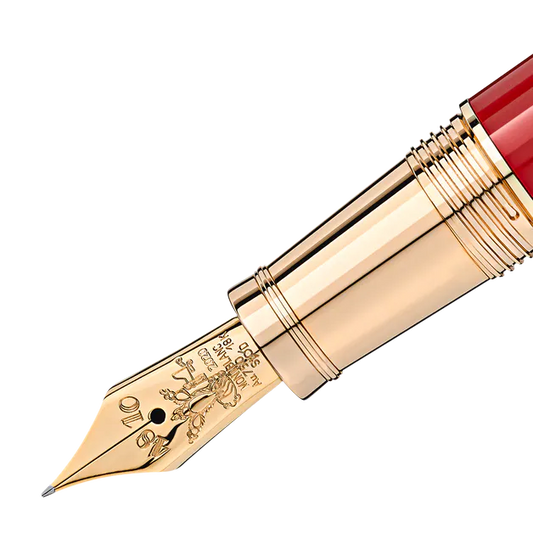 Montblanc Fountain Pen Patron of Art Homage to Moctezuma I Limited Edition 4810 F