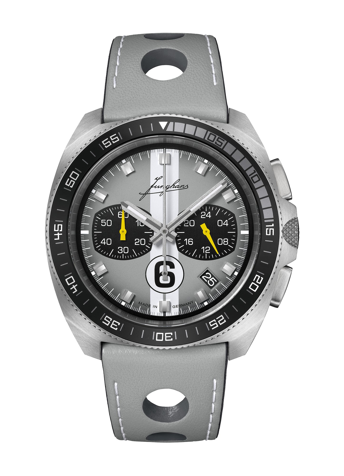 Junghans 1972 Chronoscope Sports Edition 2024 Light Grey Watch