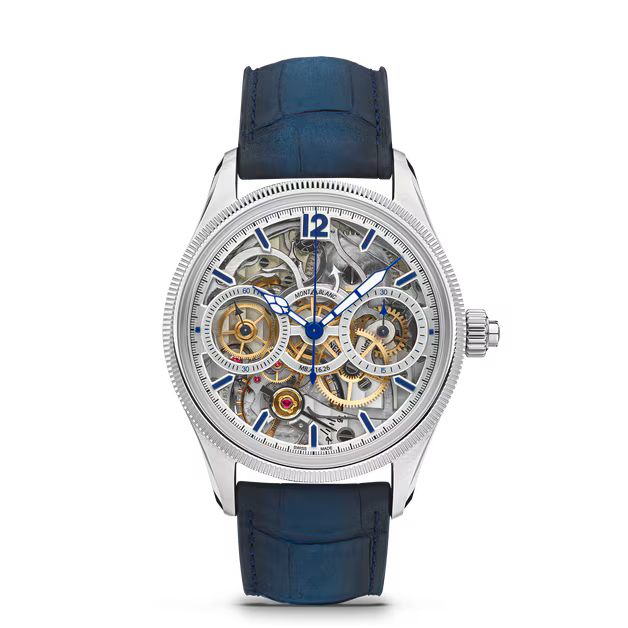 Montblanc 1858 The Unveiled Secret Minerva Monopusher Chronograph