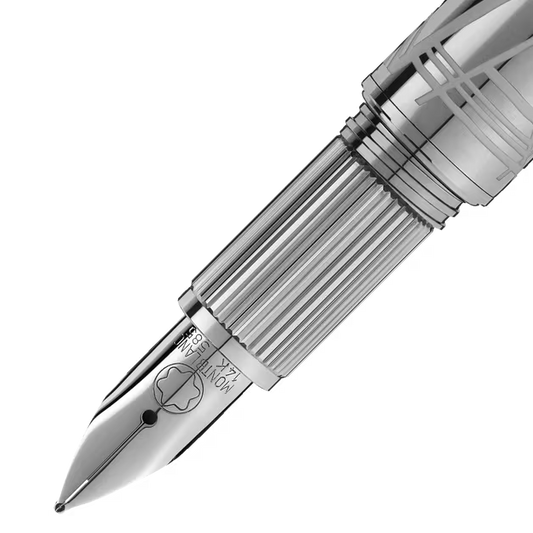 Montblanc Starwalker Space Blue Metal Fountain Pen