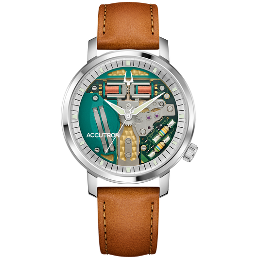 ACCUTRON SPACEVIEW TF 904 ST W BN