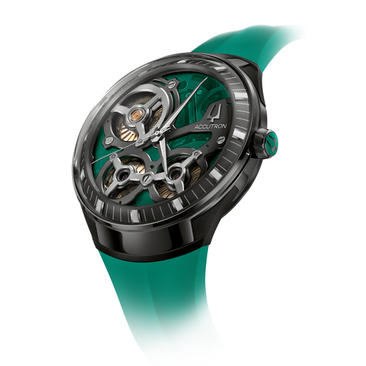 Accutron Green DNA Casino Watch