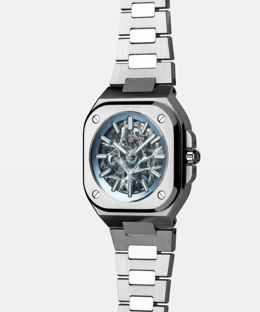 Bell & Ross BR-05 Skeleton Arctic Blue