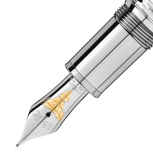 Montblanc Geometry Solitaire LeGrand Fountain Pen (F)