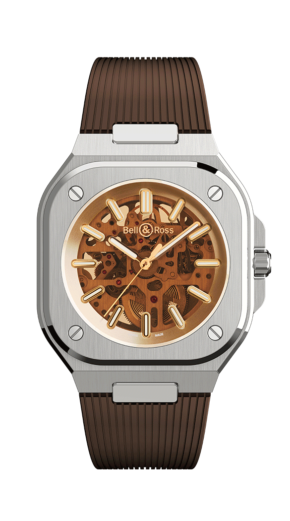 Bell & Ross BR-05 Skeleton Golden Watch