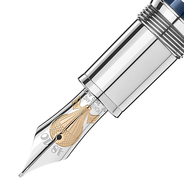 Montblanc Meisterstück Around the World in 80 Days Solitaire LeGrand Fountain Pen (F)
