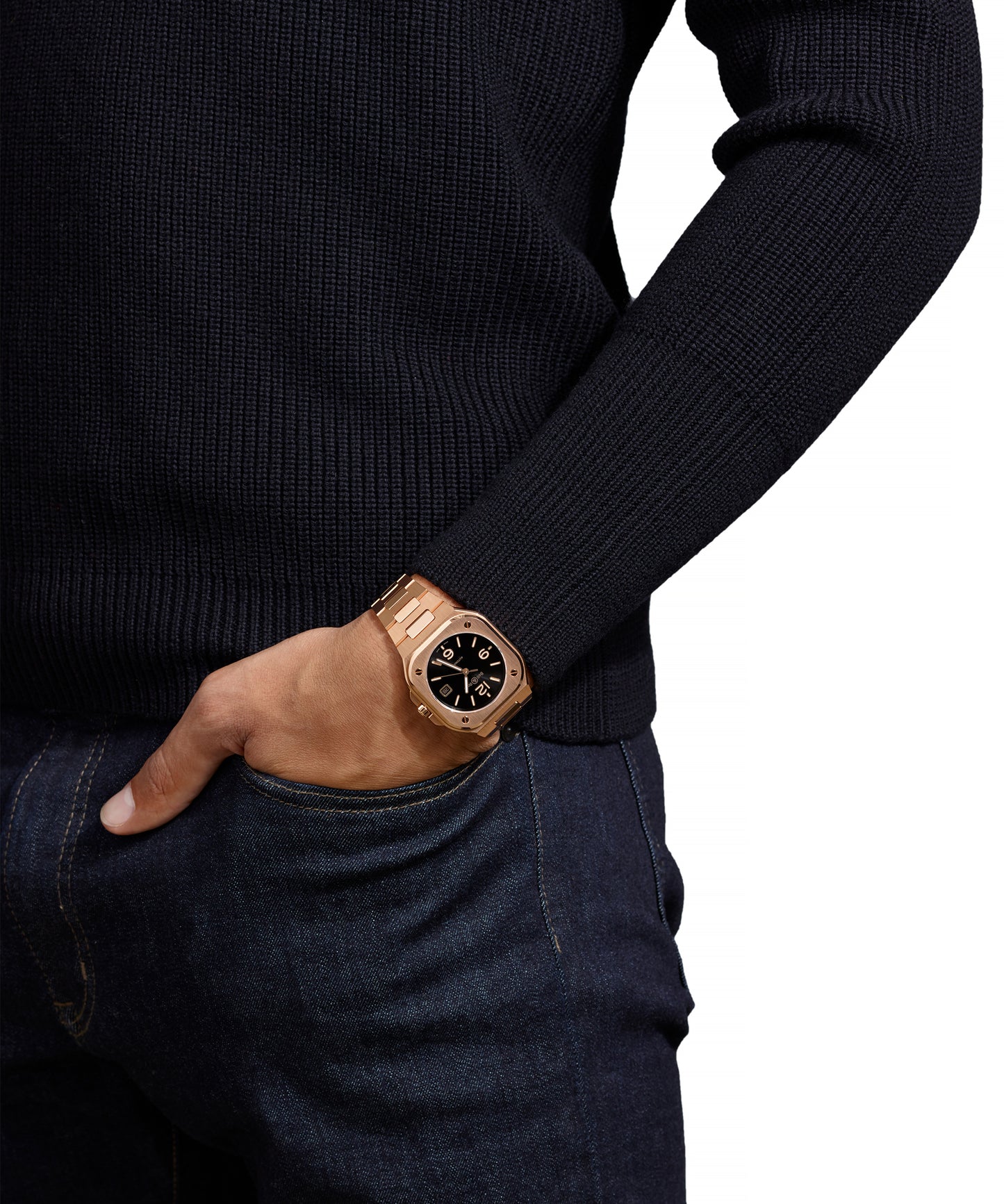 Bell & Ross BR-05 GOLD WATCH
