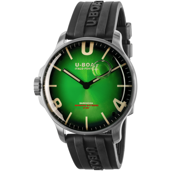 U-boat Darkmoon 44mm Green SS Soleil