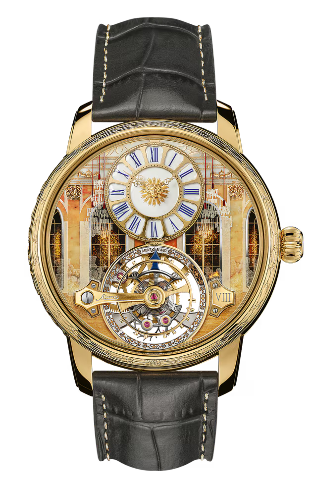 Tourbillon/10th Anniversary Tour 2015 i… Montblanc Star Legacy Suspended Exo Tourbillon Château de