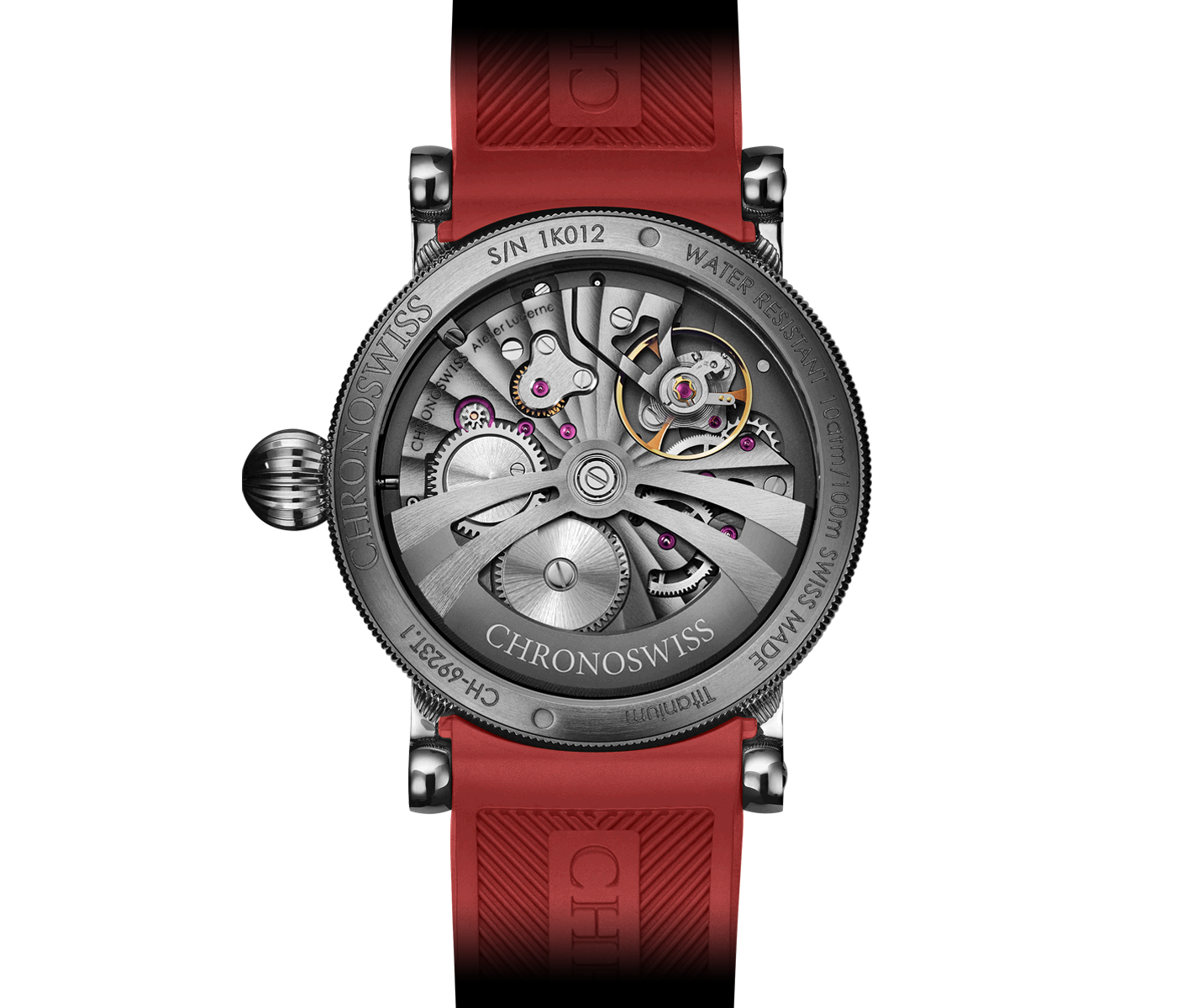 Chronoswiss ReSec Vertical Red Manufacture Watch