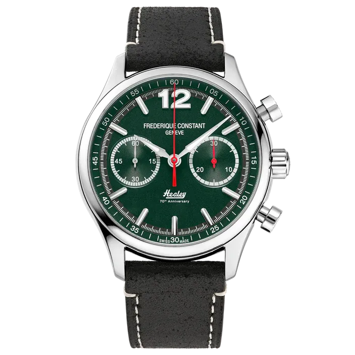 Frederique Constant Green Vintage Rally Healey Limited Edition