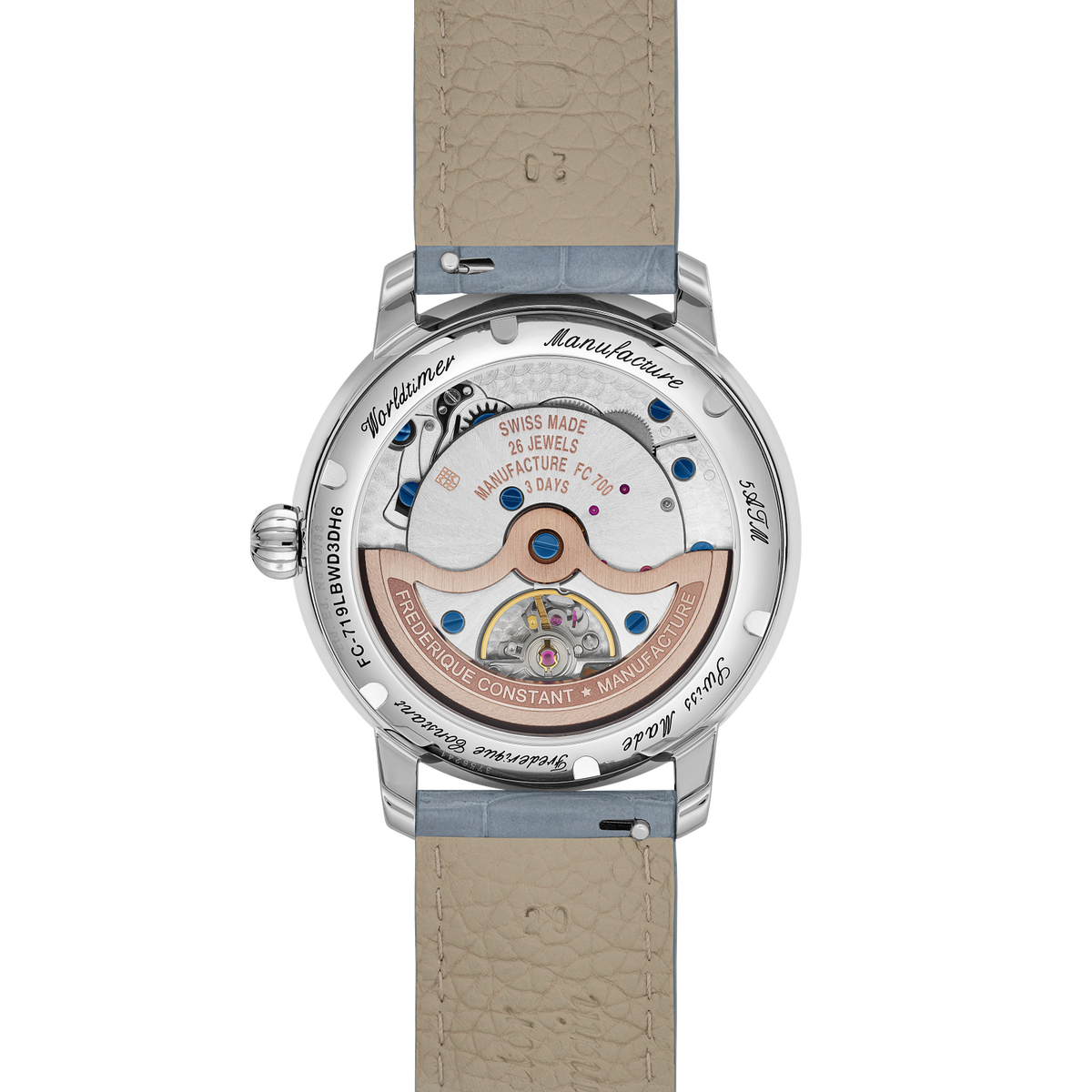 Frederique Constant Manufacture Classic Worldtimer Unisex