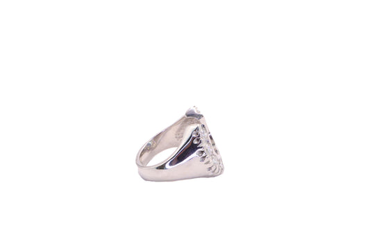 Mens Horseshoe Diamonds Ring