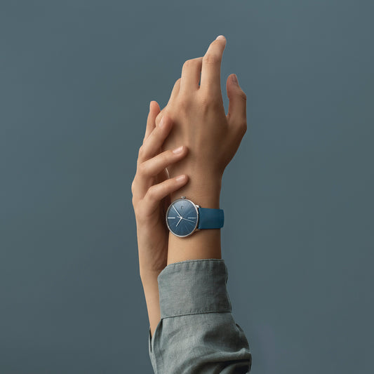 Junghans Meister fein Automatic Arctic Blue Watch