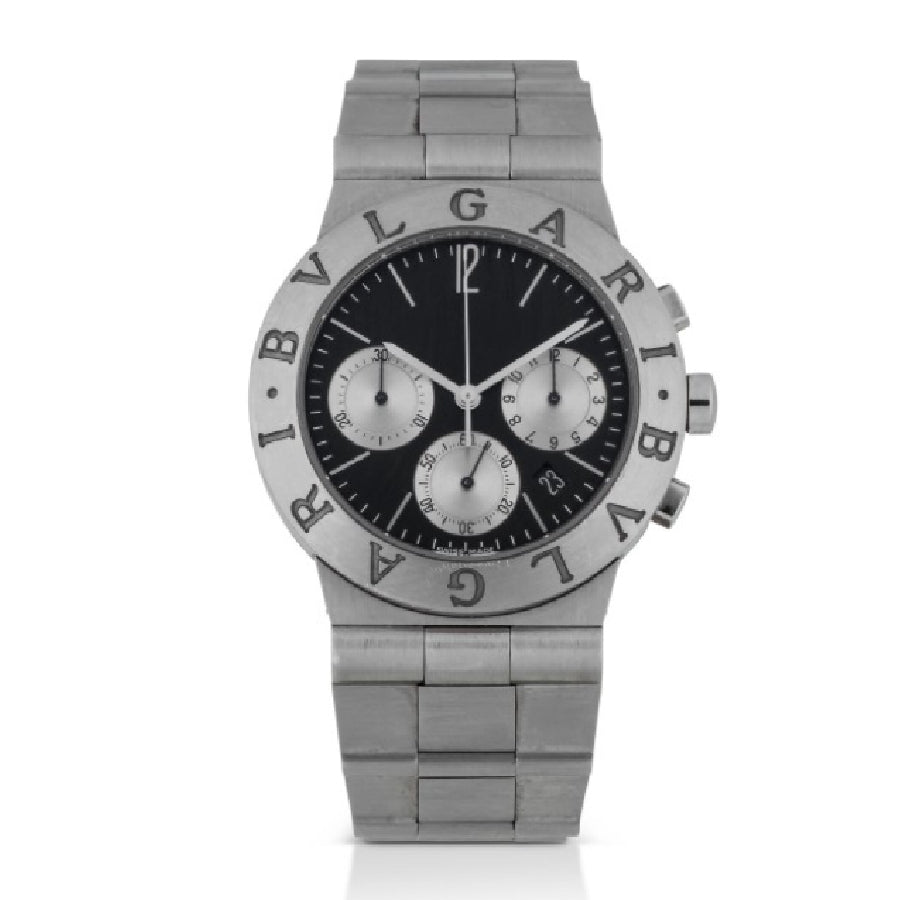 BULGARI DIAGONO CHRONOGRAPH WATCH